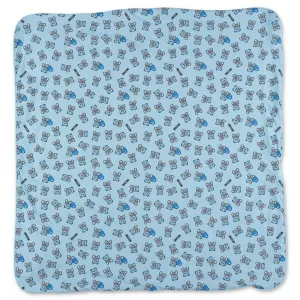 Moschino Kids Teddy Bear Printed Blanket