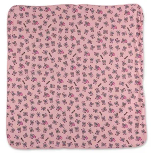 Moschino Kids Teddy Bear Printed Blanket
