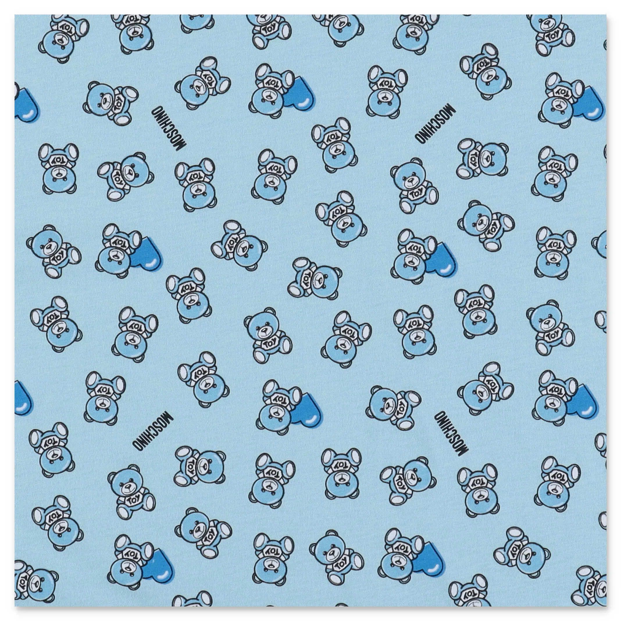 Moschino Kids Teddy Bear Printed Blanket