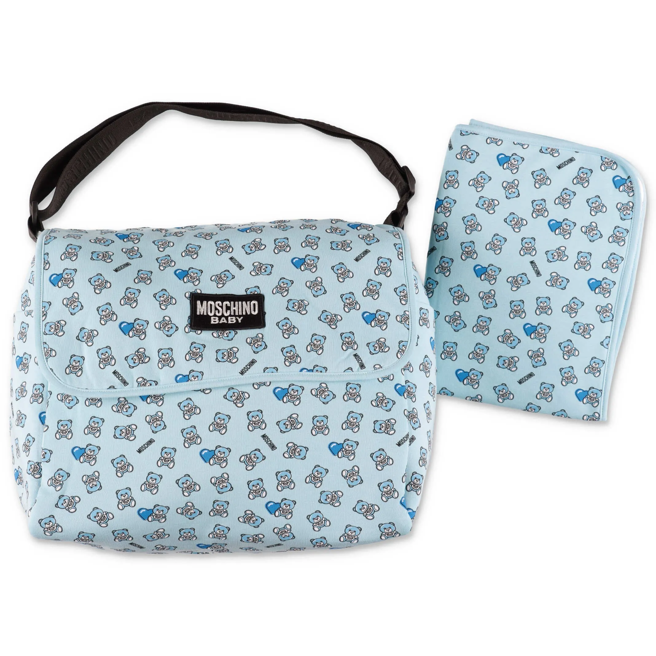 Moschino Kids Teddy Bear Printed Changing Bag