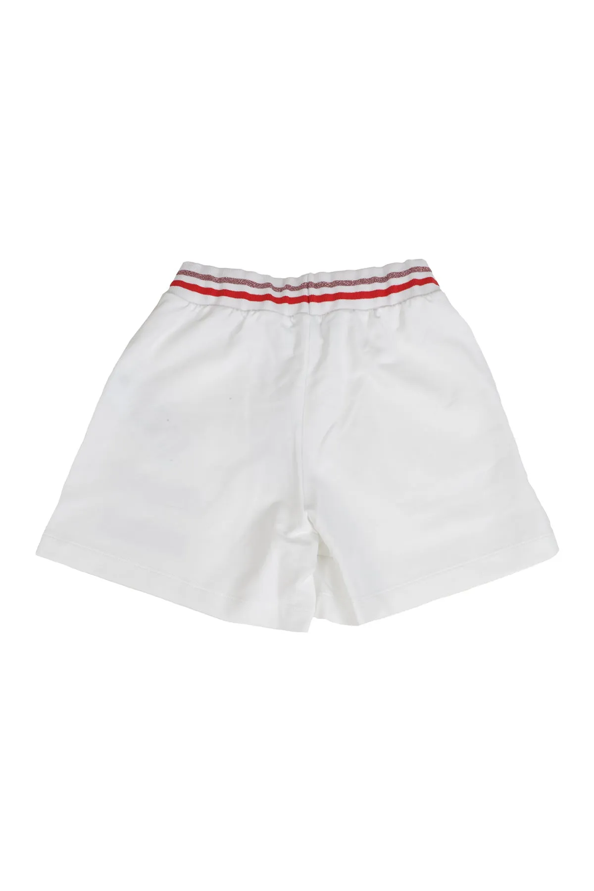 Moschino Kids Teddy Bear Printed Drawstring Shorts