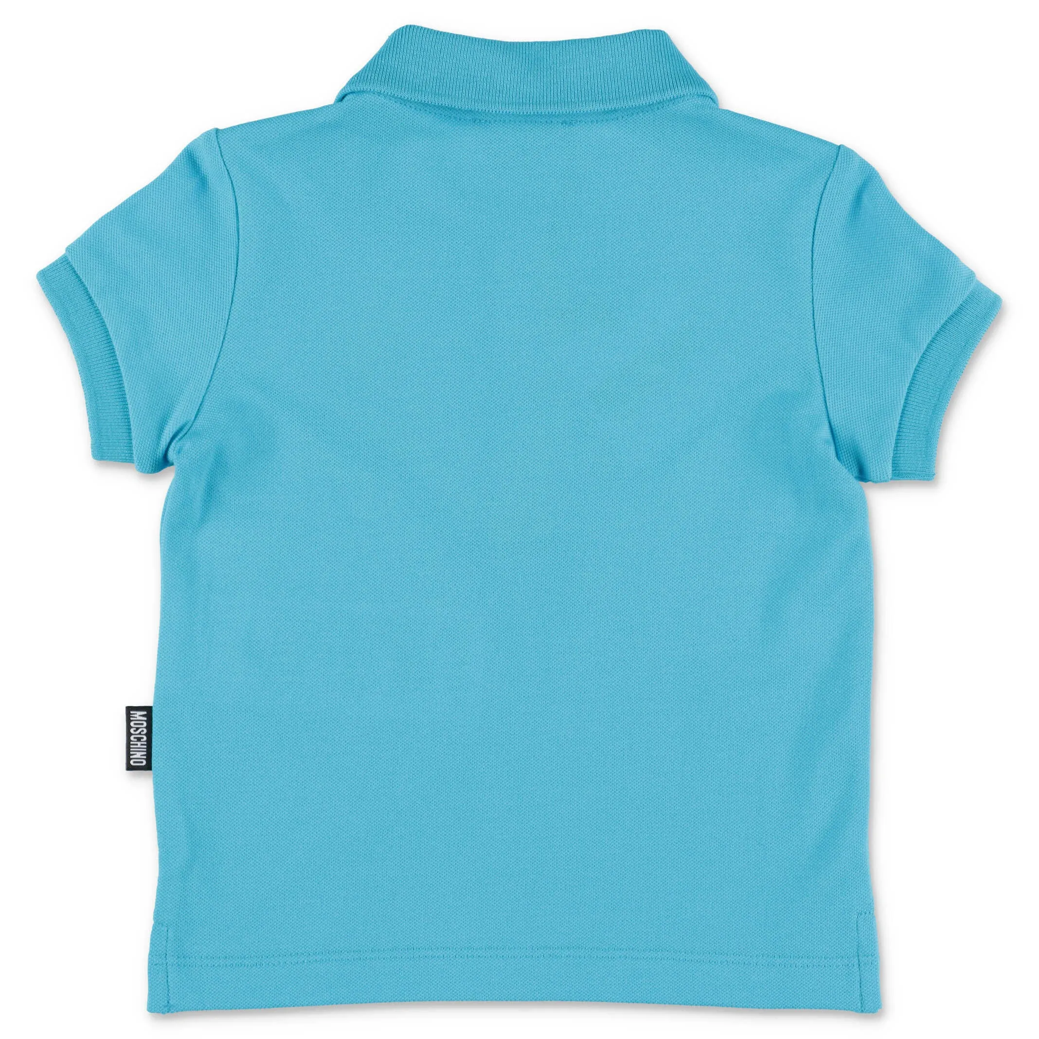 Moschino Kids Teddy Bear Printed Polo Shirt