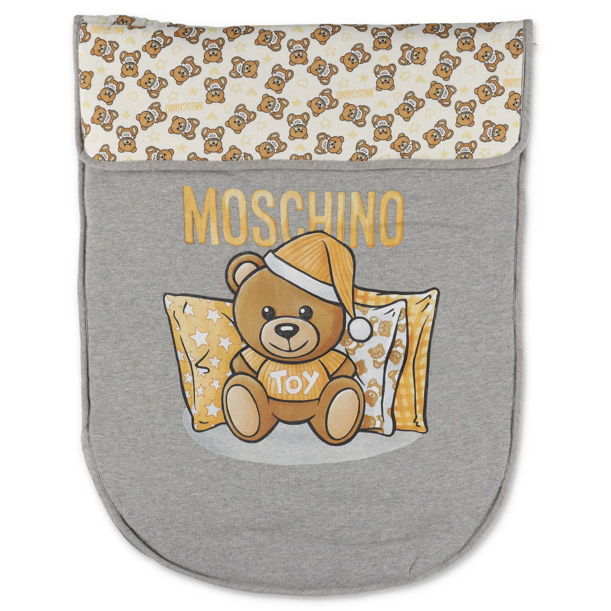 Moschino Kids Teddy Bear Printed Sleeping Bag