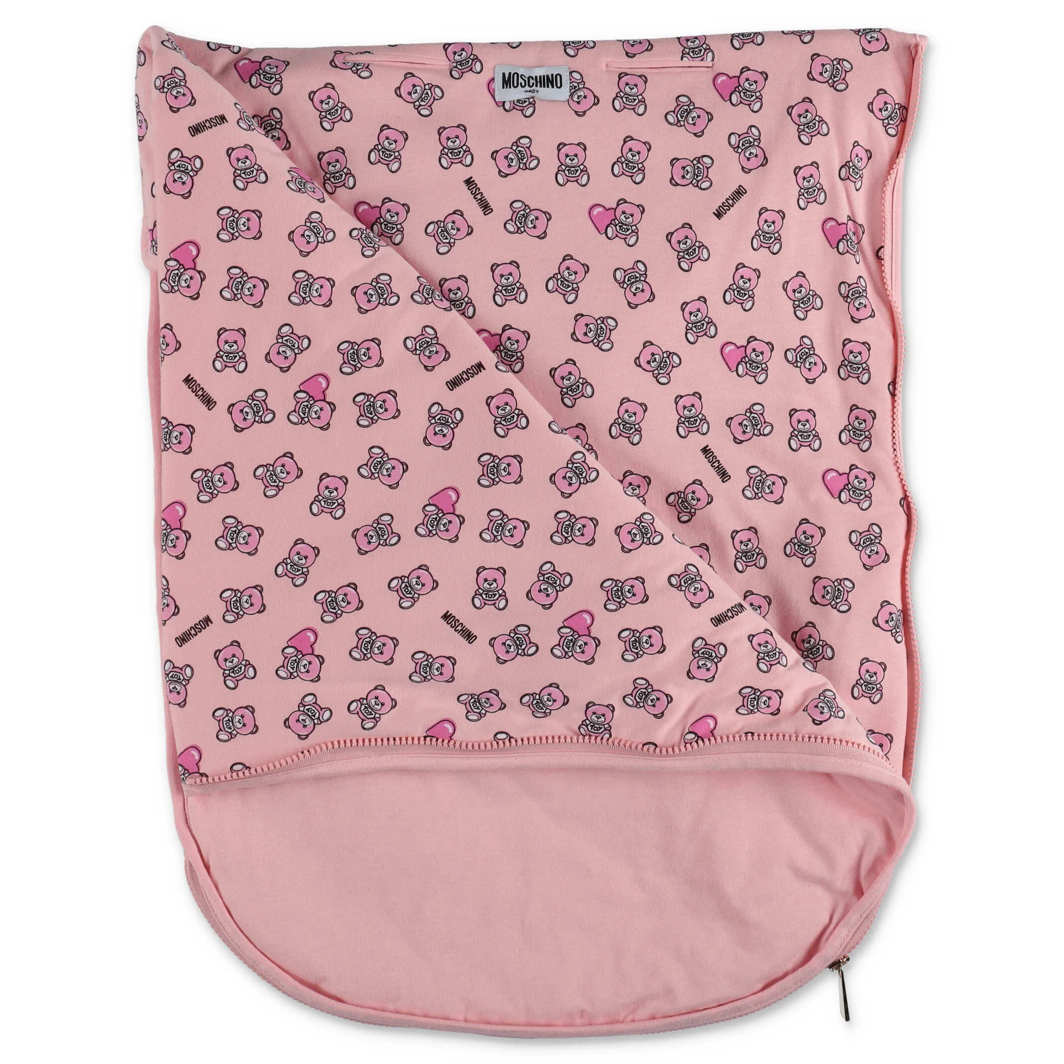 Moschino Kids Teddy Bear Printed Sleeping Bag