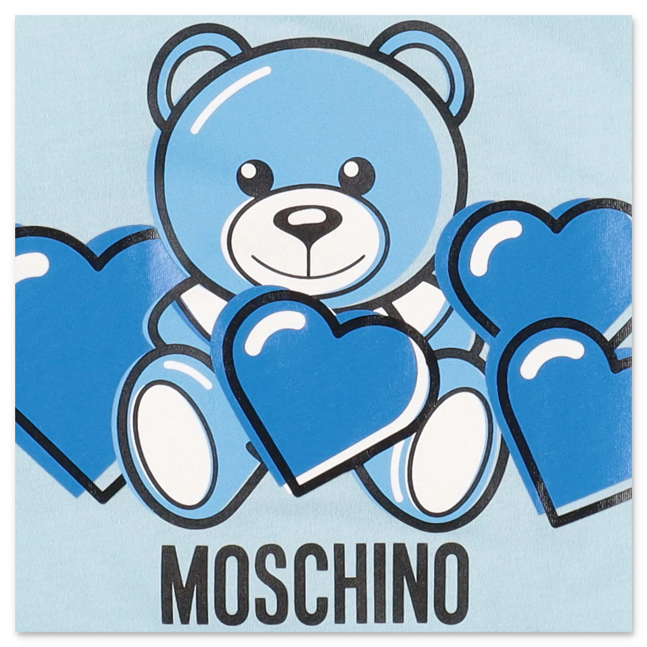 Moschino Kids Teddy Bear Printed Sleeping Bag