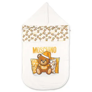 Moschino Kids Teddy Bear Printed Sleeping Bag
