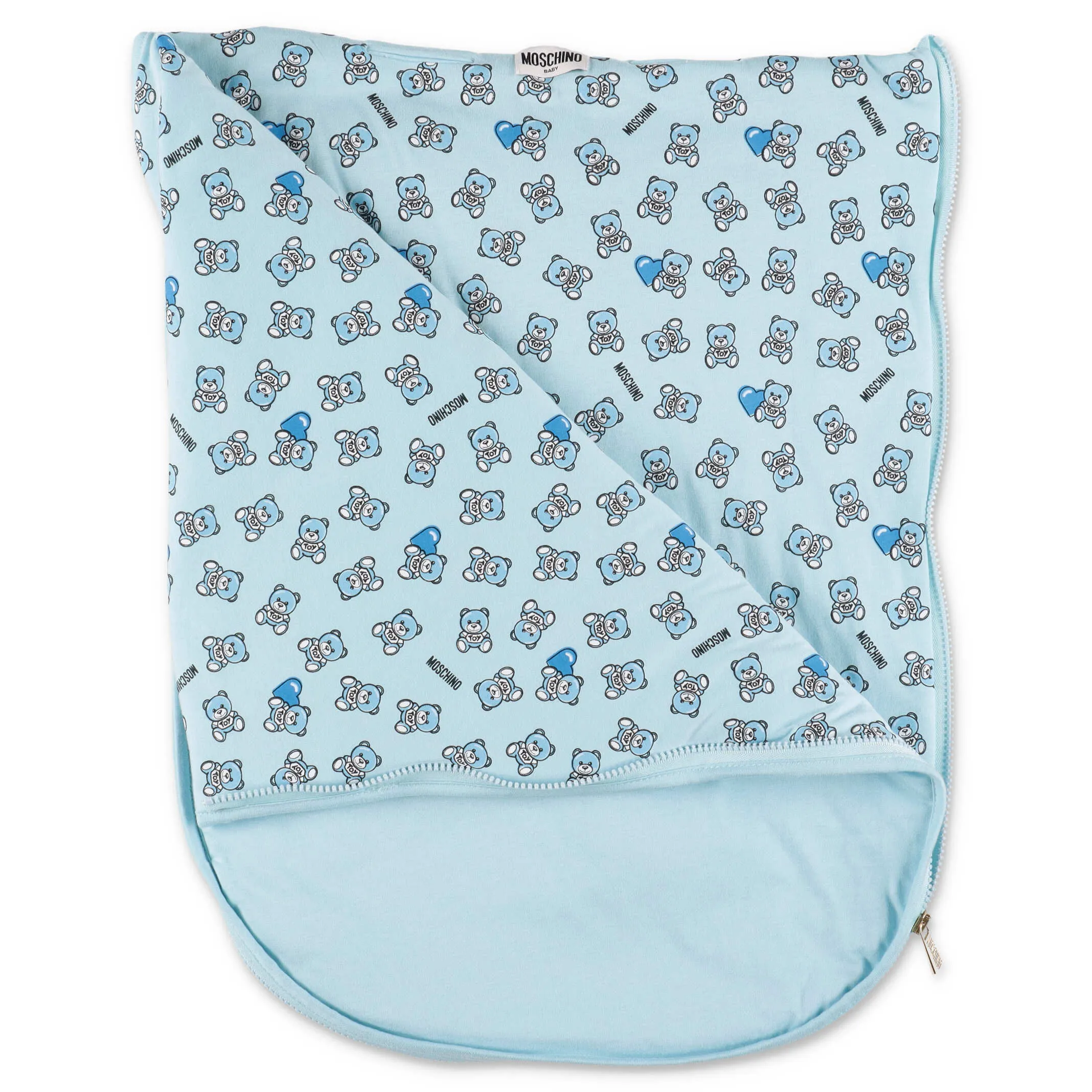 Moschino Kids Teddy Bear Printed Sleeping Bag
