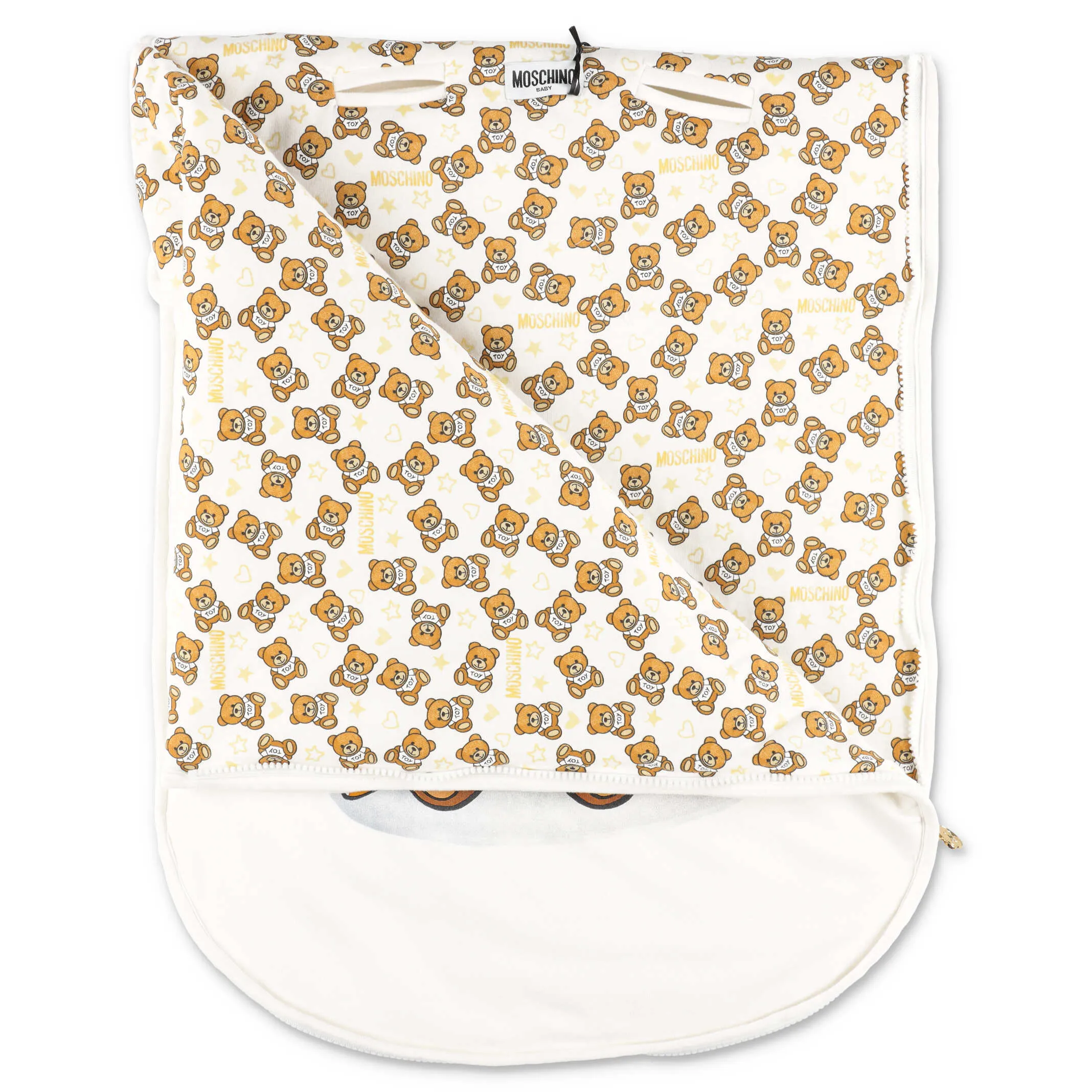 Moschino Kids Teddy Bear Printed Sleeping Bag