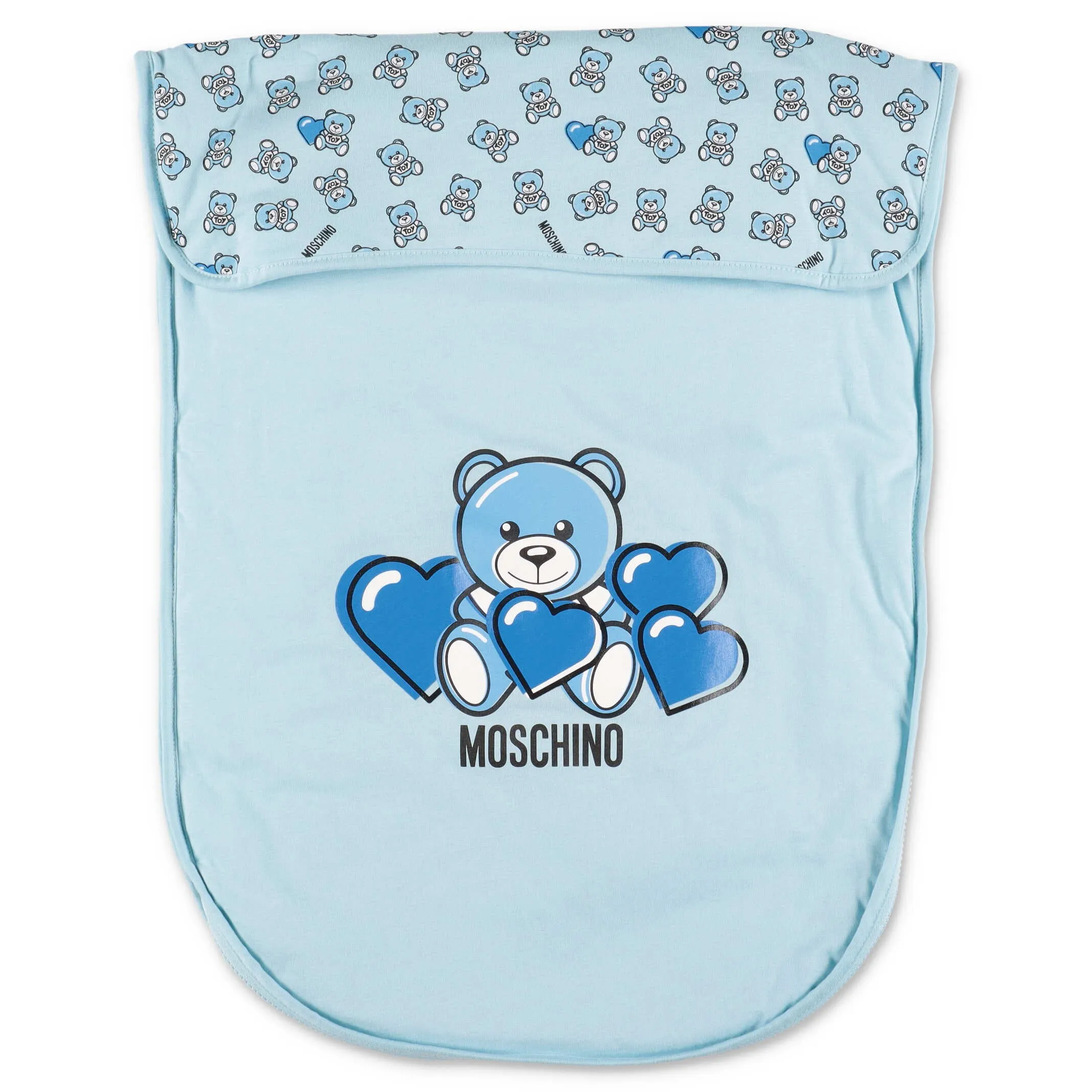 Moschino Kids Teddy Bear Printed Sleeping Bag