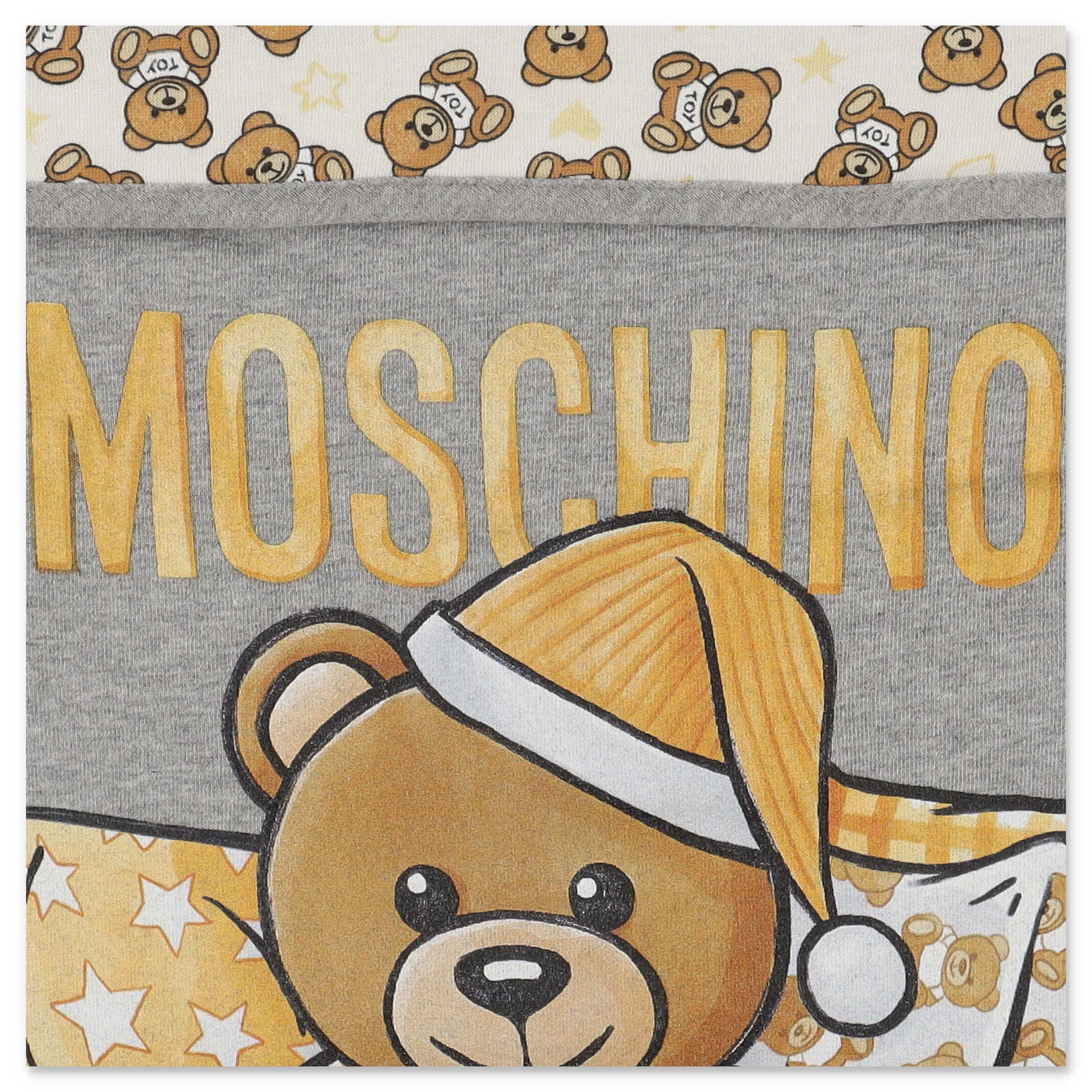 Moschino Kids Teddy Bear Printed Sleeping Bag