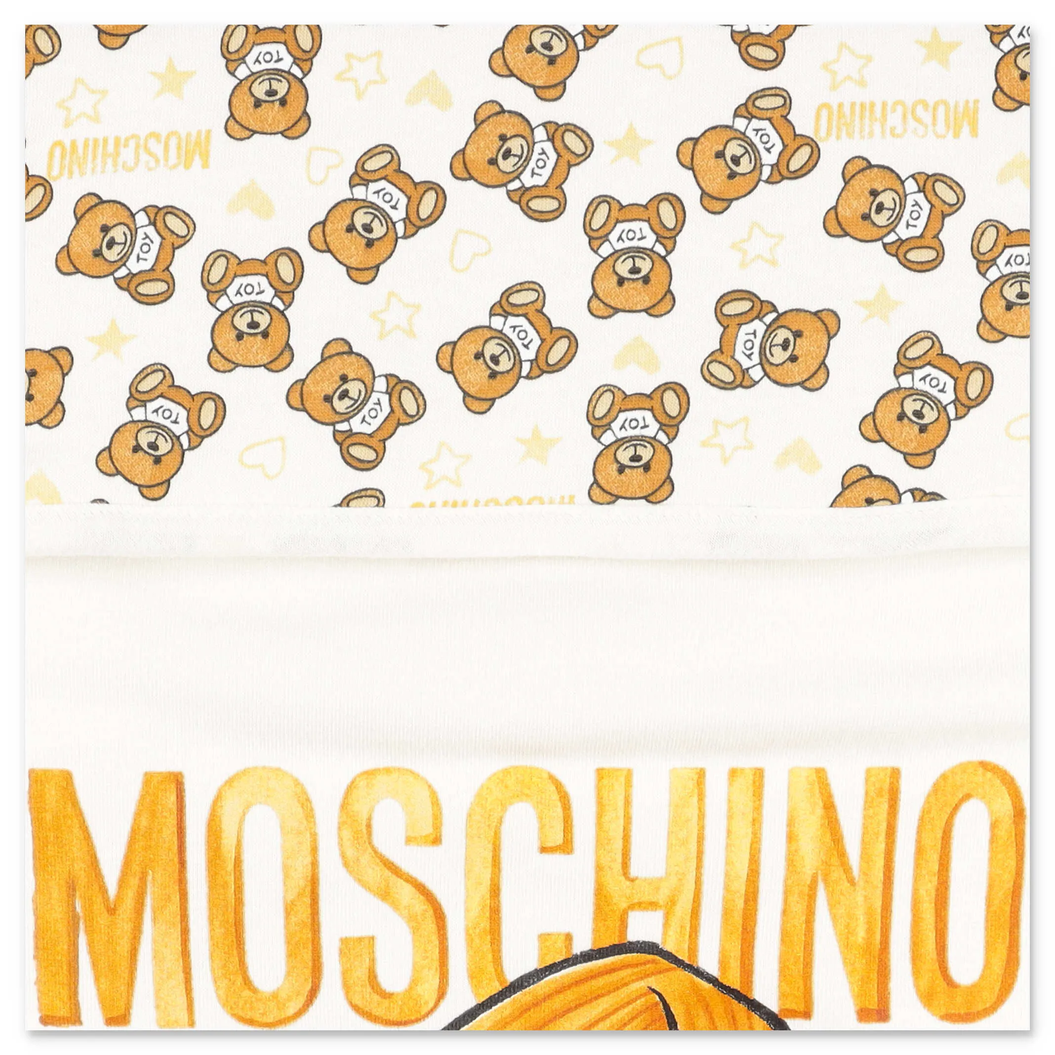 Moschino Kids Teddy Bear Printed Sleeping Bag