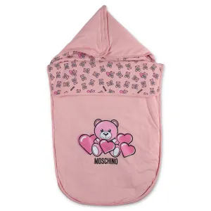 Moschino Kids Teddy Bear Printed Sleeping Bag