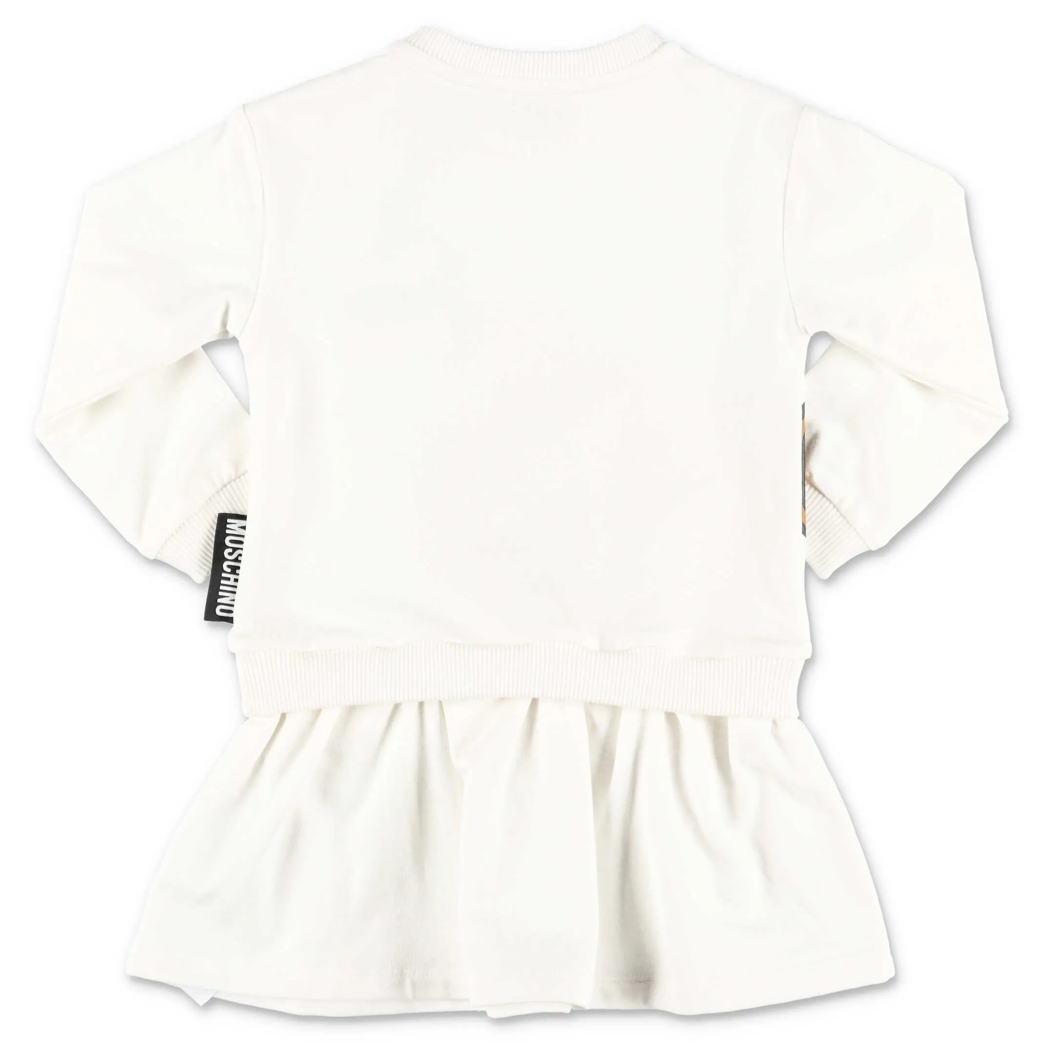 Moschino Kids Teddy Bear Printed Sweatshirt Dress