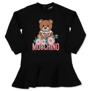 Moschino Kids Teddy Bear Printed Sweatshirt Dress