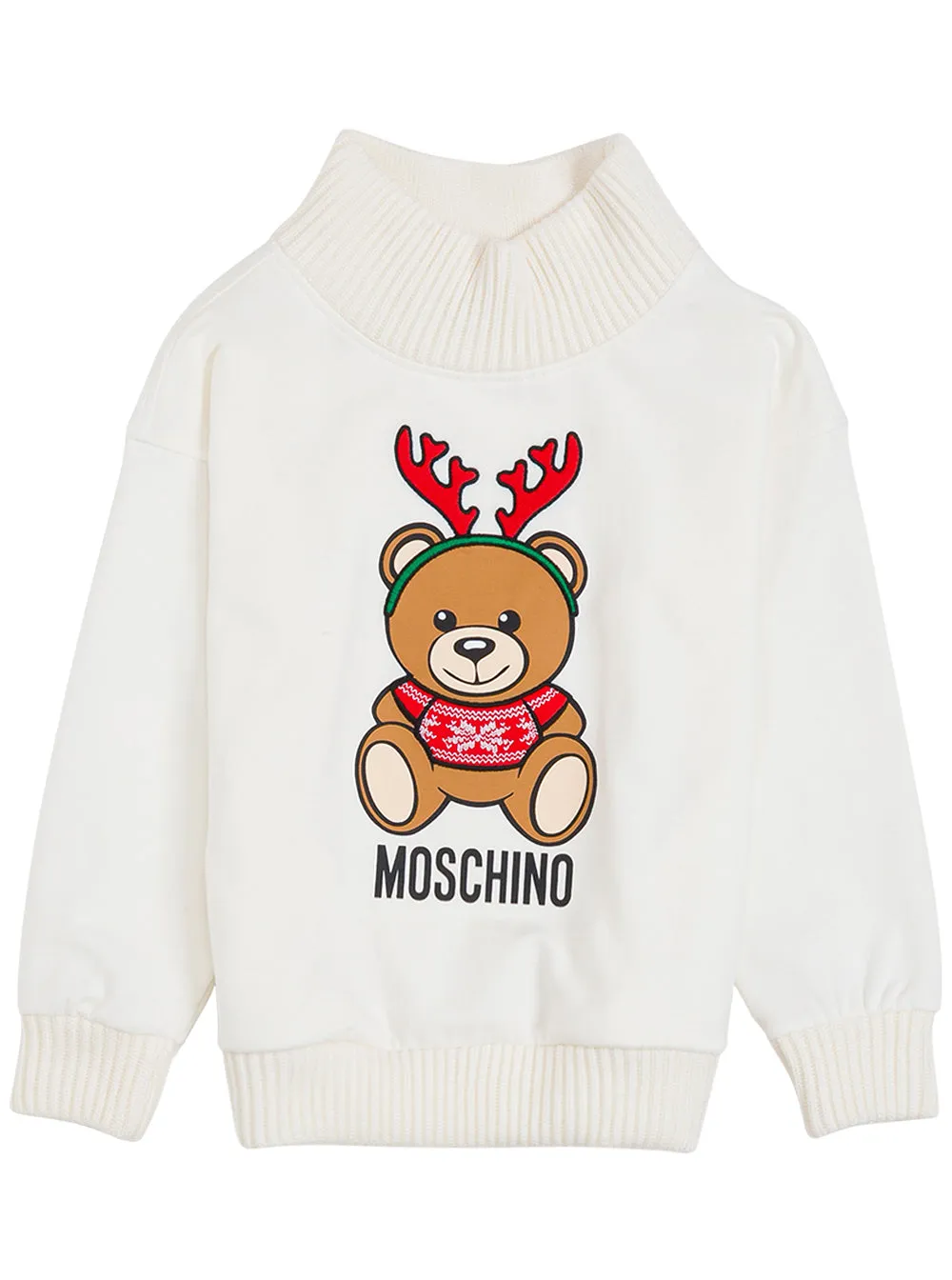 Moschino Kids Teddy Bear Printed Sweatshirt