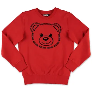 Moschino Kids Teddy Bear Printed Sweatshirt
