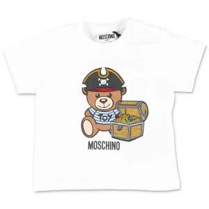 Moschino Kids Teddy Bear Printed T-Shirt