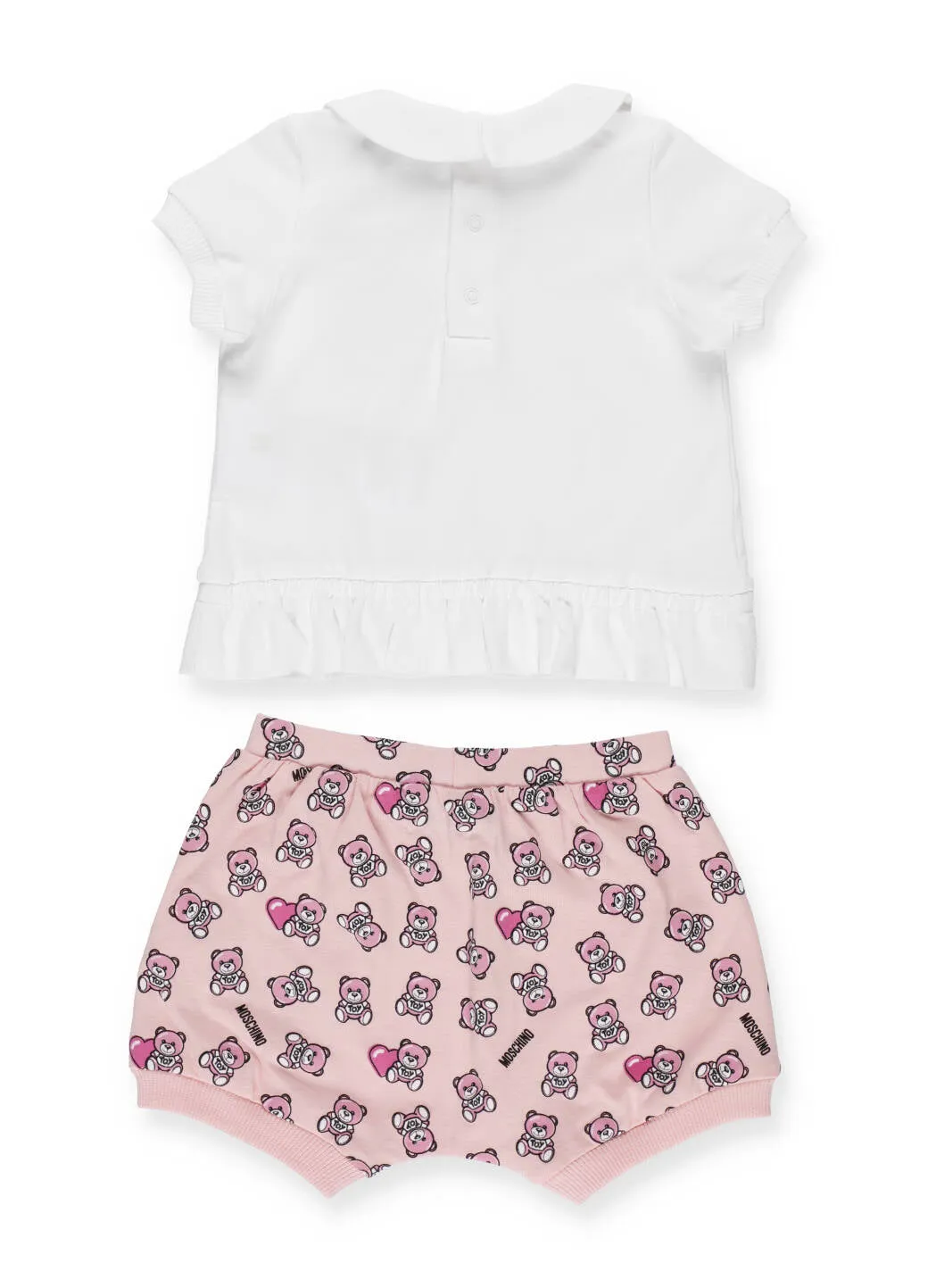 Moschino Kids Teddy Bear Printed Two-Piece Set