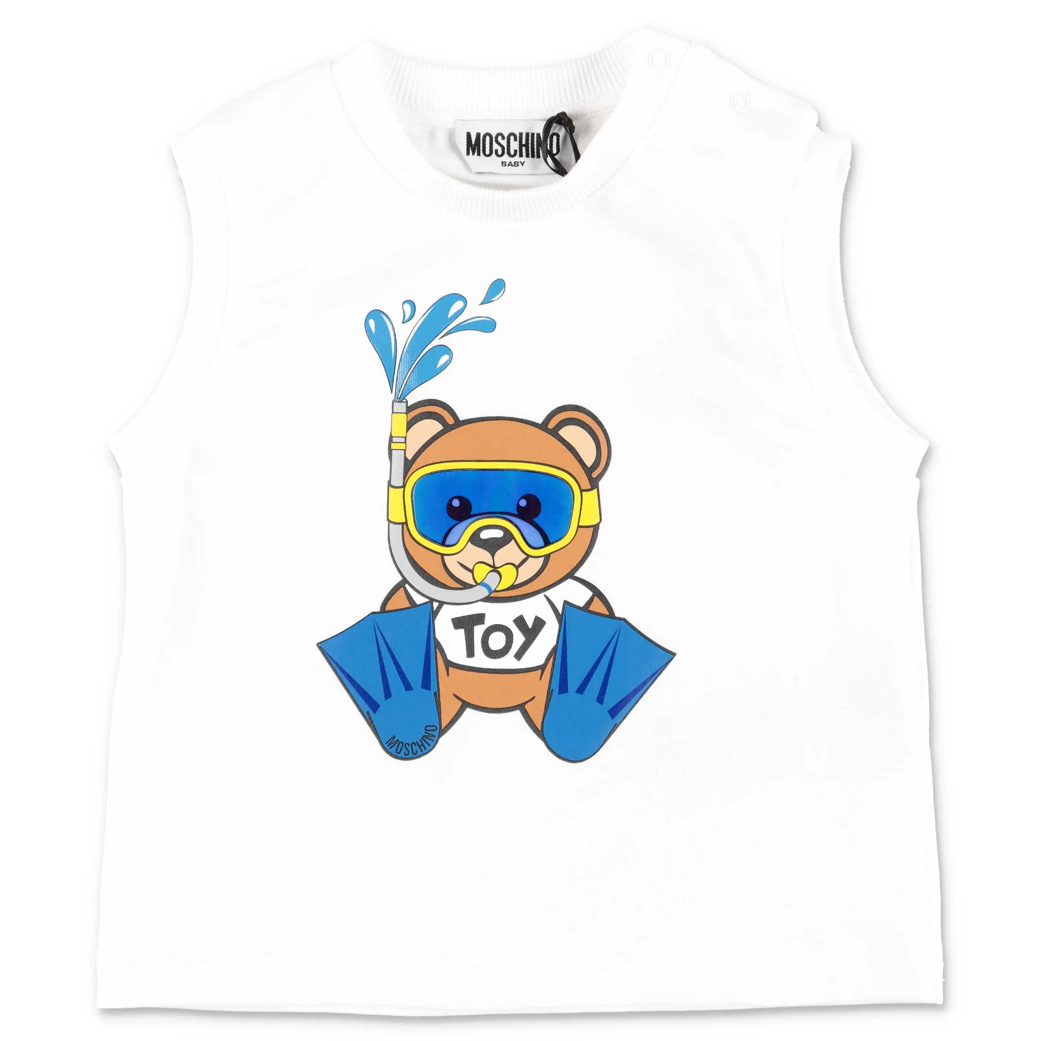 Moschino Kids Teddy Bear Printed Two-Piece Set