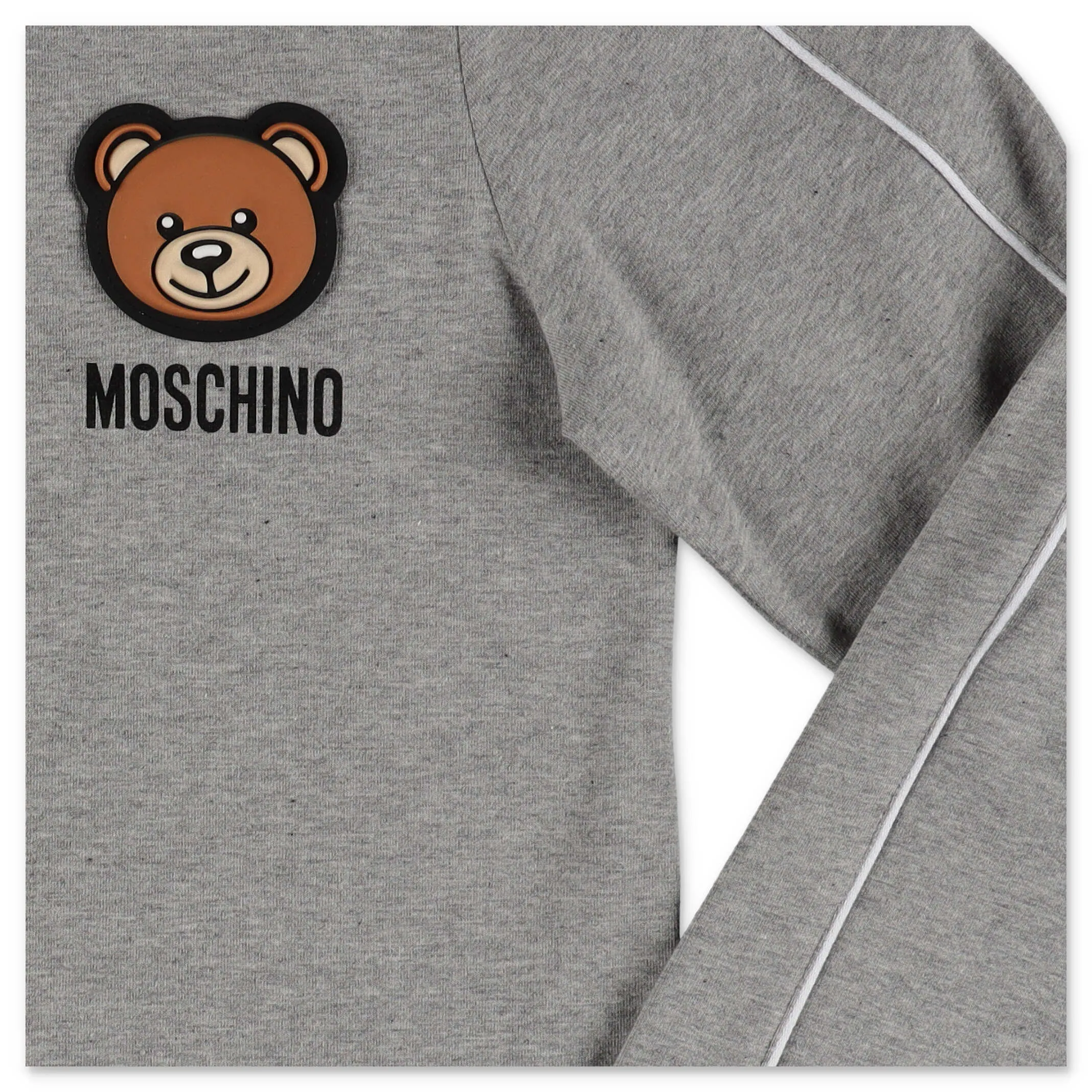 Moschino Kids Teddy Crewneck Long-Sleeve Top