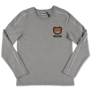 Moschino Kids Teddy Crewneck Long-Sleeve Top