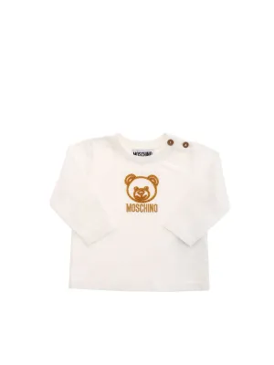Moschino Kids Teddy Embroidered T-Shirt