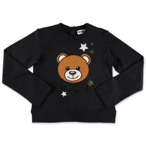 Moschino Kids Teddy Logo Embroidered T-Shirt