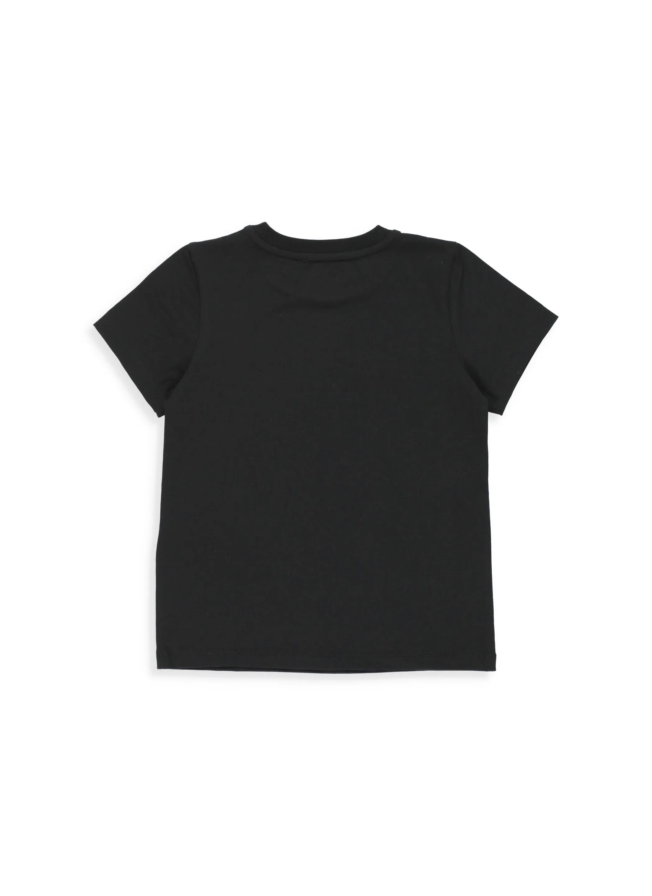 Moschino Kids Teddy Logo Printed Crewneck T-Shirt