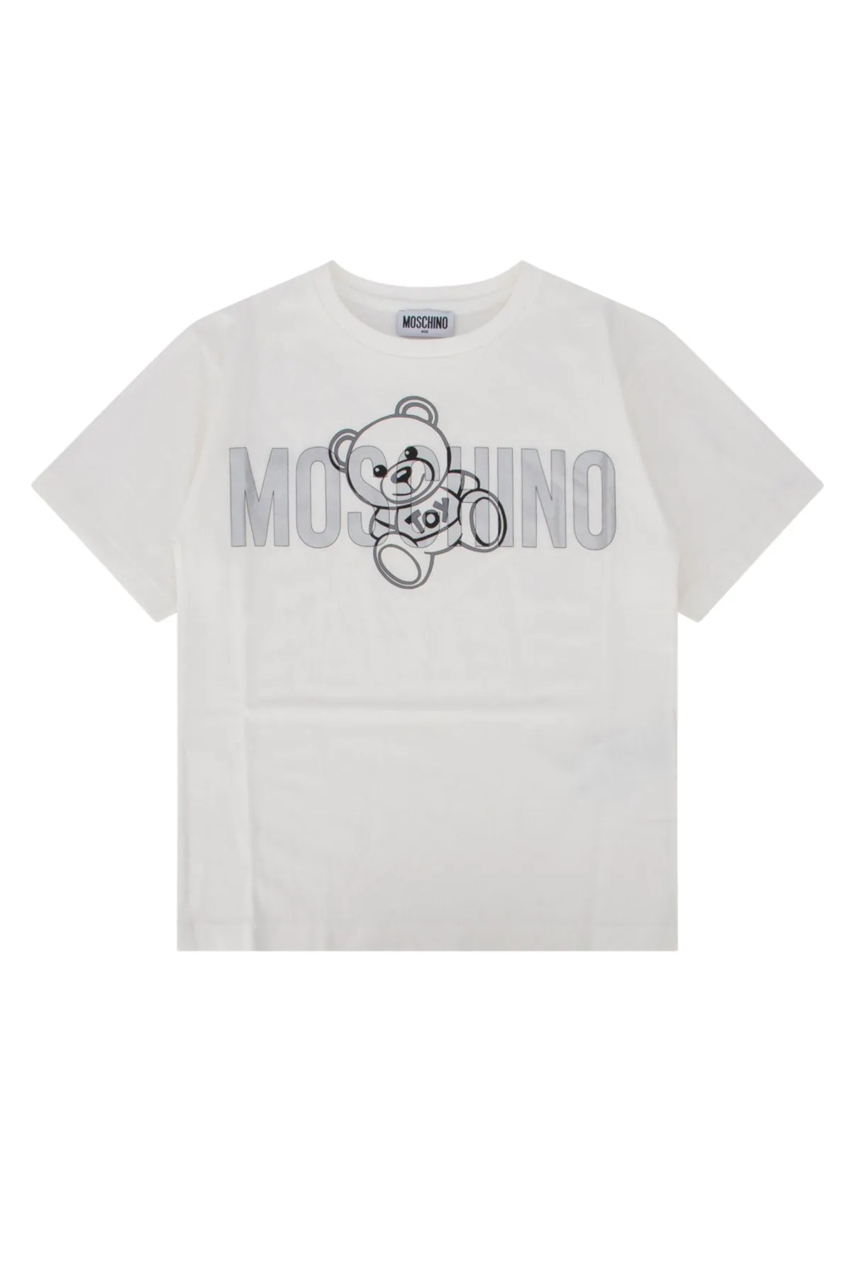 Moschino Kids Teddy Logo Printed T-Shirt
