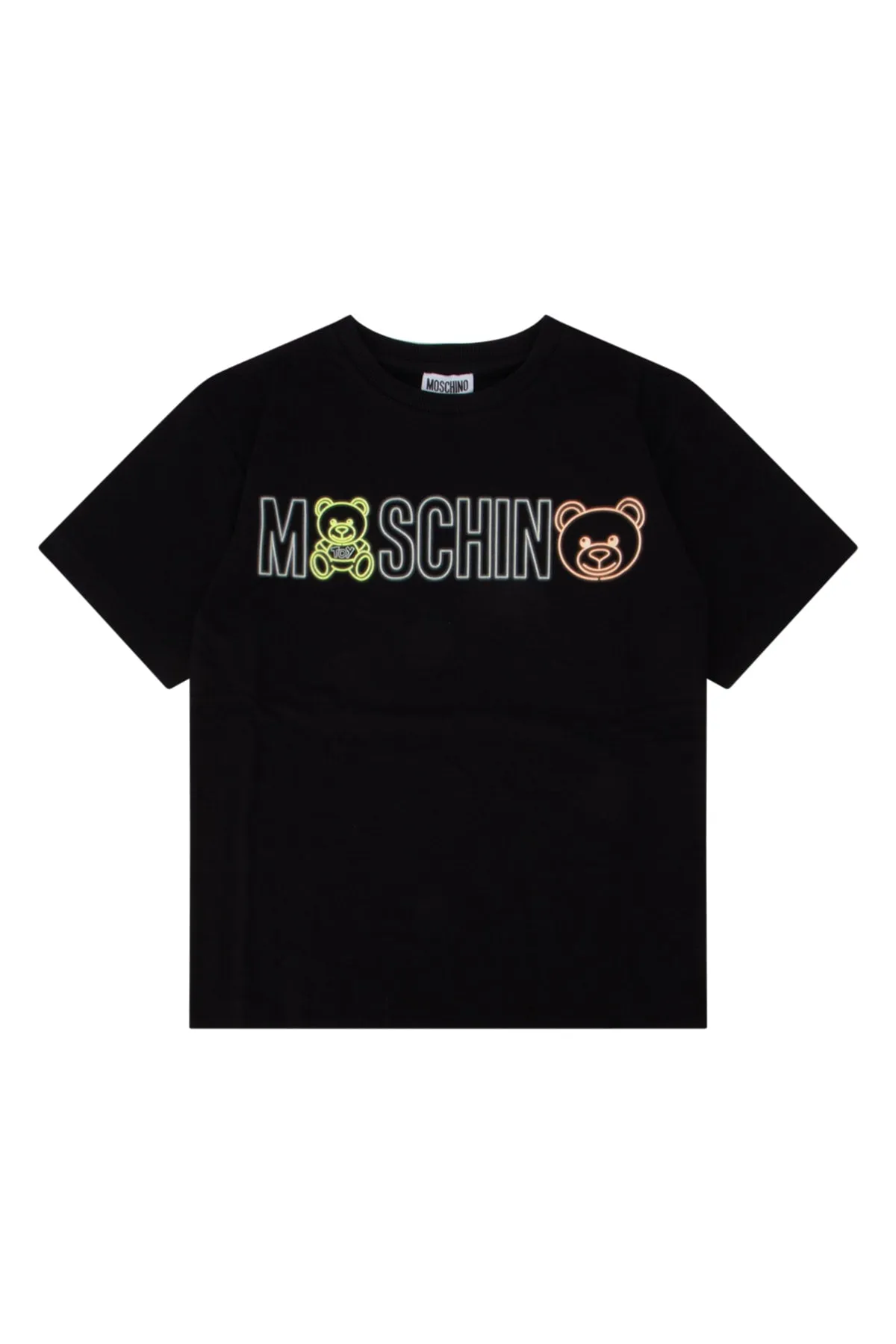 Moschino Kids Teddy Logo Printed T-Shirt