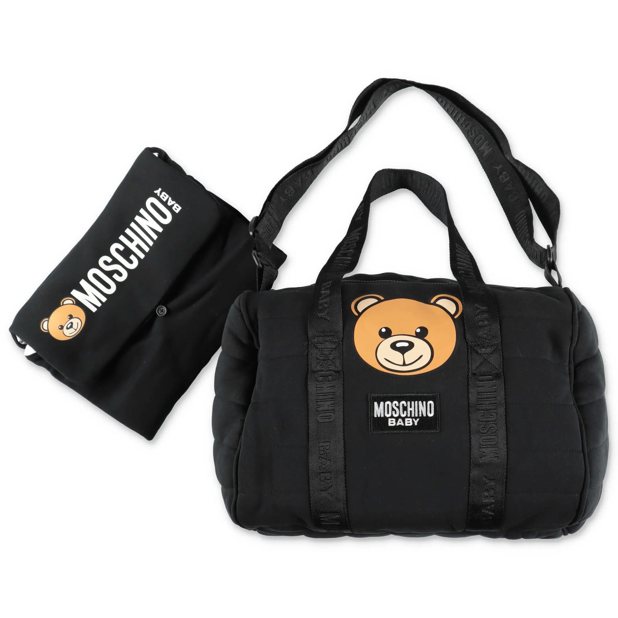 Moschino Kids Teddy Print Baby Changing Bag