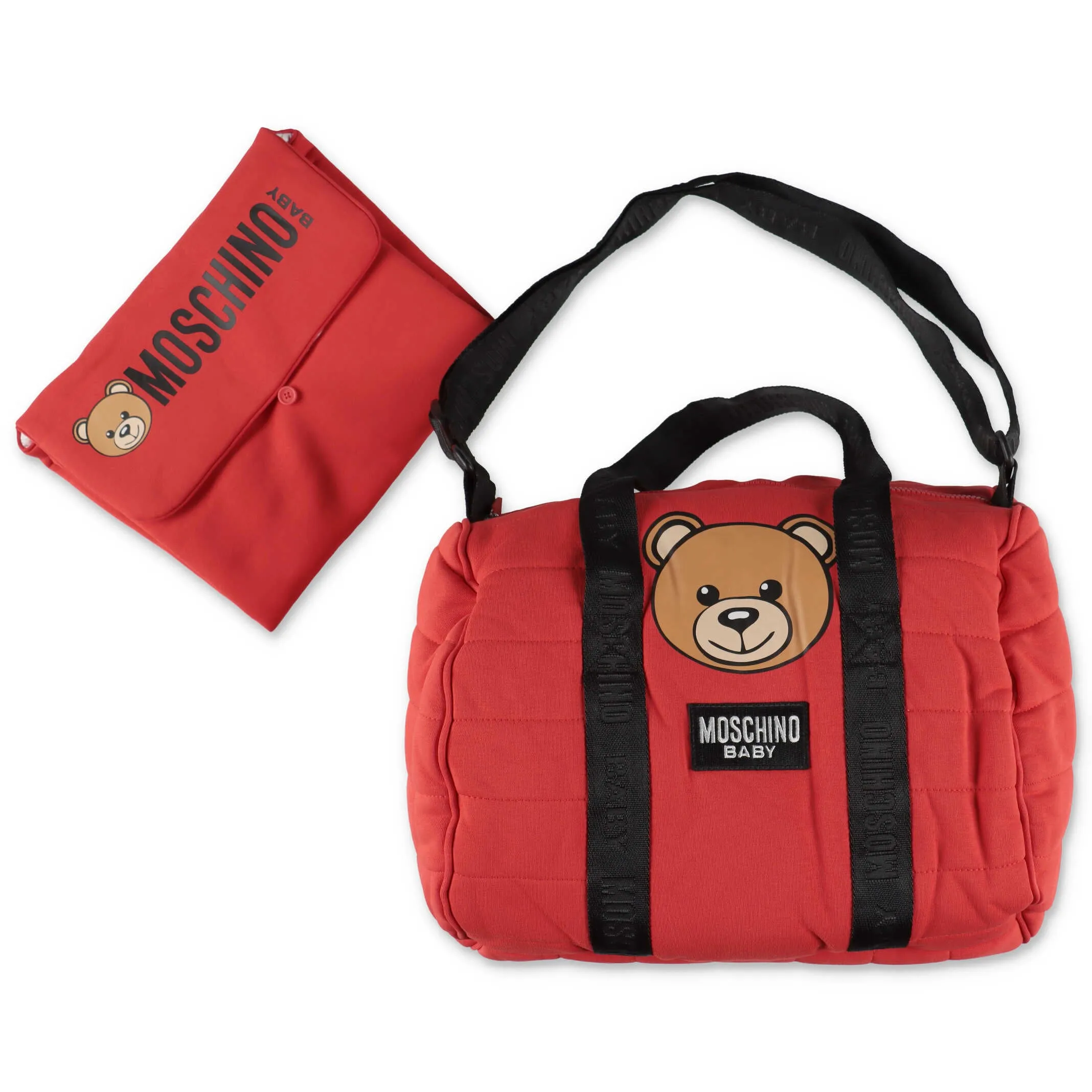 Moschino Kids Teddy Print Baby Changing Bag