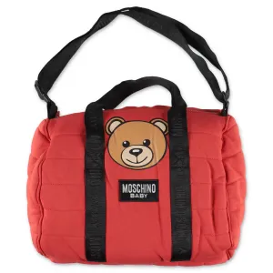 Moschino Kids Teddy Print Baby Changing Bag