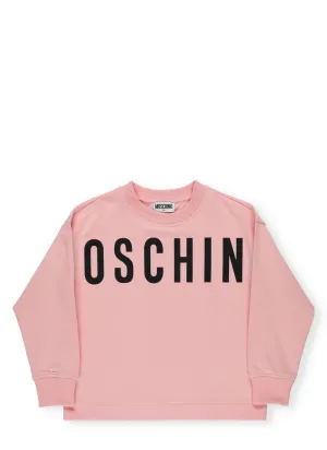 Moshino Kids Logo Printed Sweatshirt