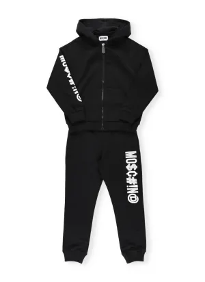 Moshino Kids Symbol Logo Print Tracksuit