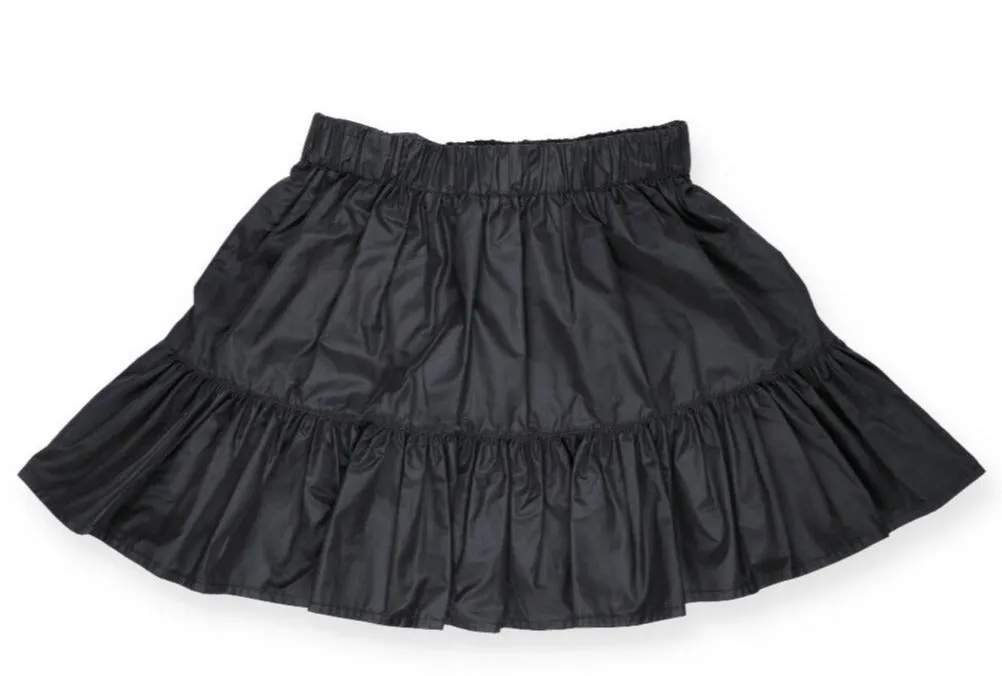MSGM Kids Bow Detail Gathered Skirt
