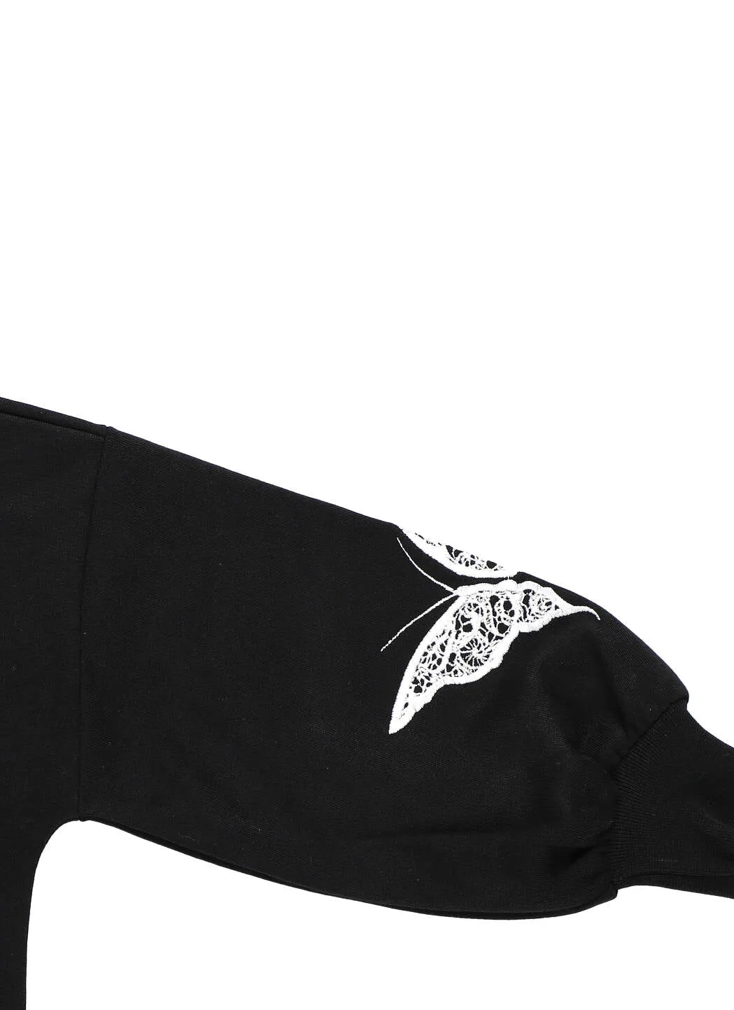MSGM Kids Butterfly Embroidered Sweatshirt