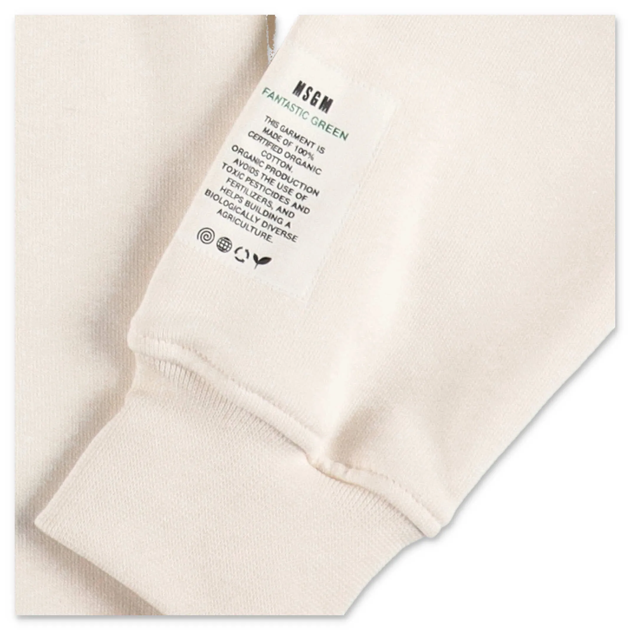 MSGM Kids Earth Print Hoodie