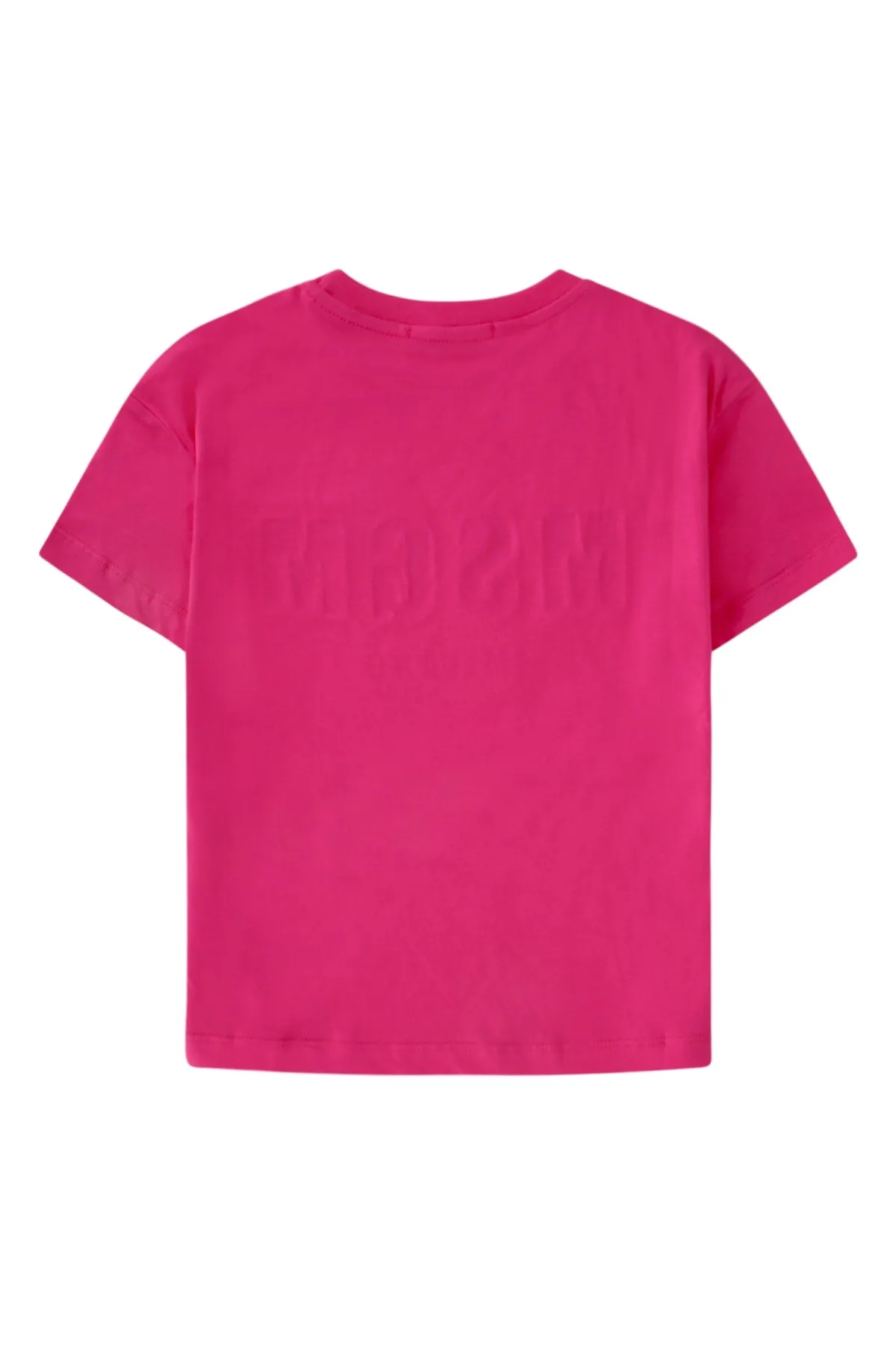 MSGM Kids Embellished Logo T-Shirt