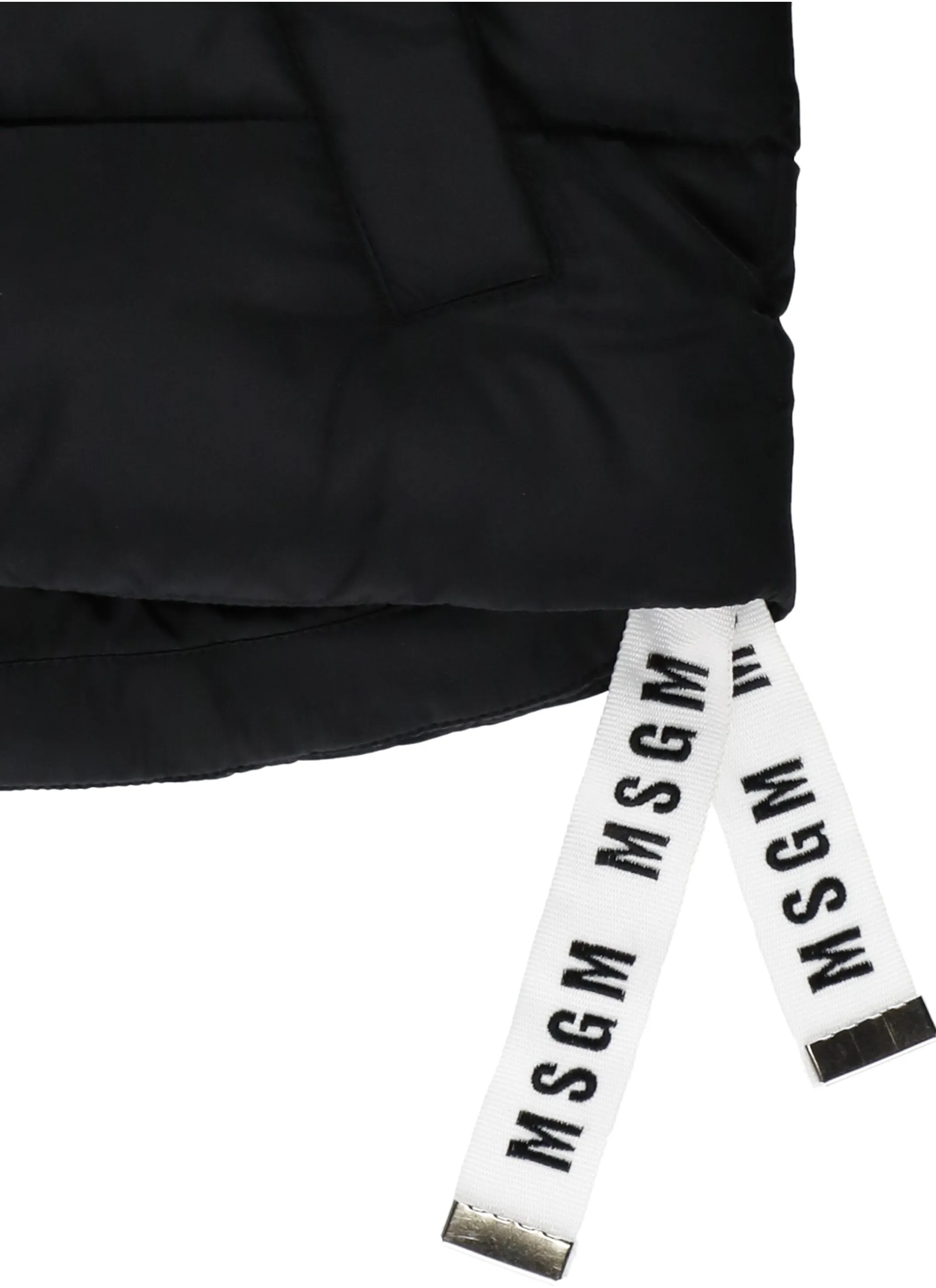 MSGM Kids Hooded Puffer Jacket