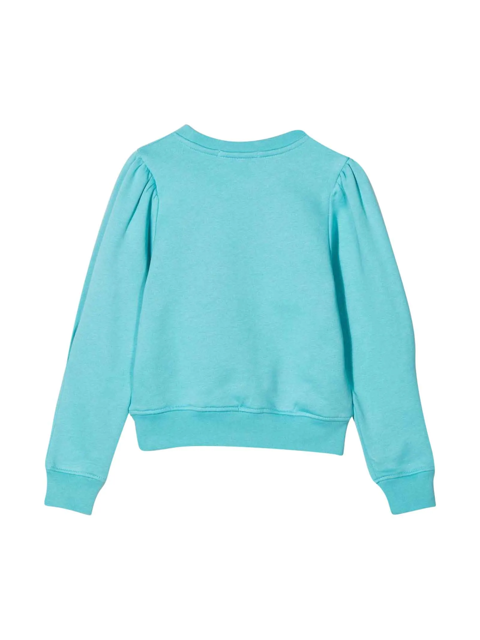 MSGM Kids Logo Detailed Crewneck Sweatshirt