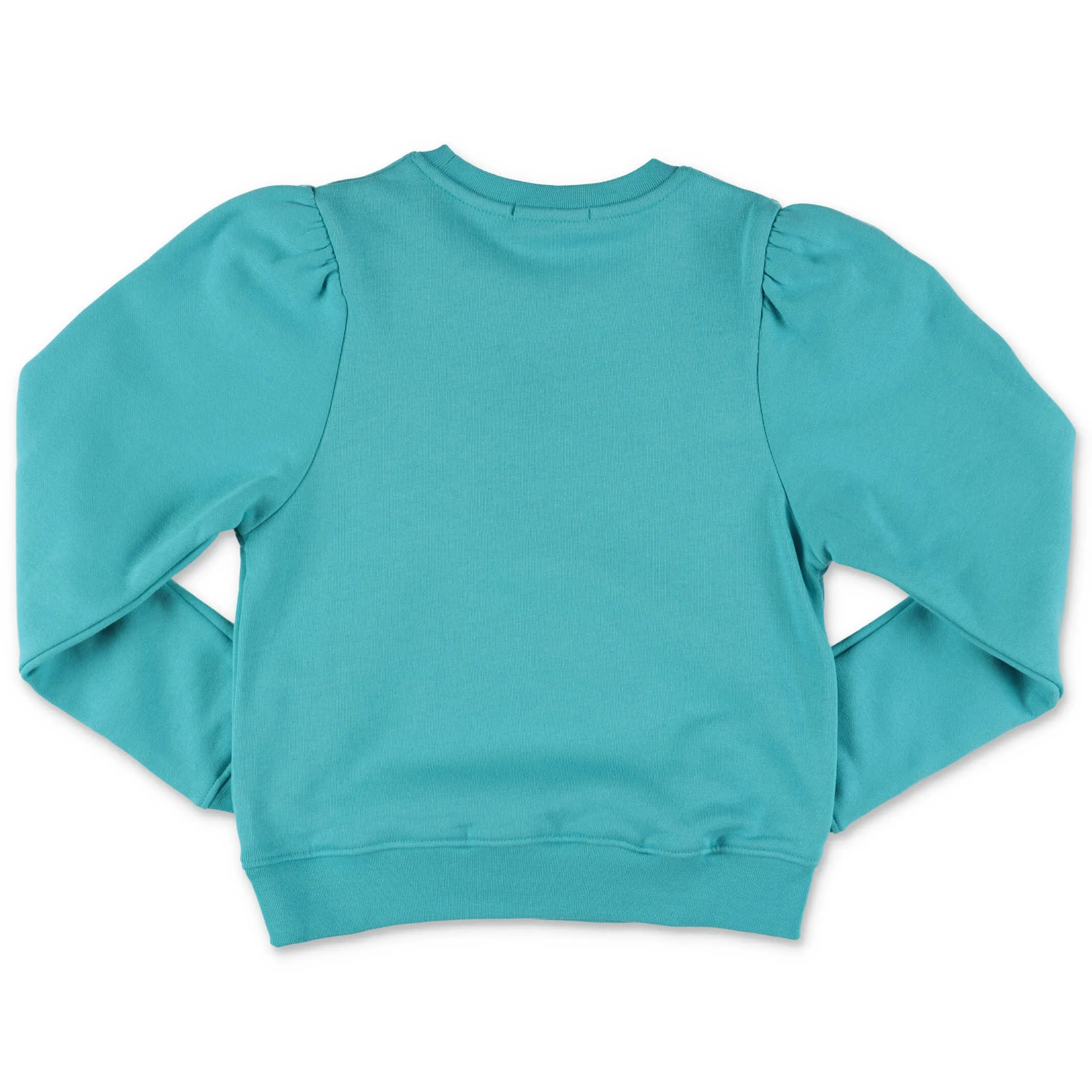 MSGM Kids Logo Detailed Crewneck Sweatshirt