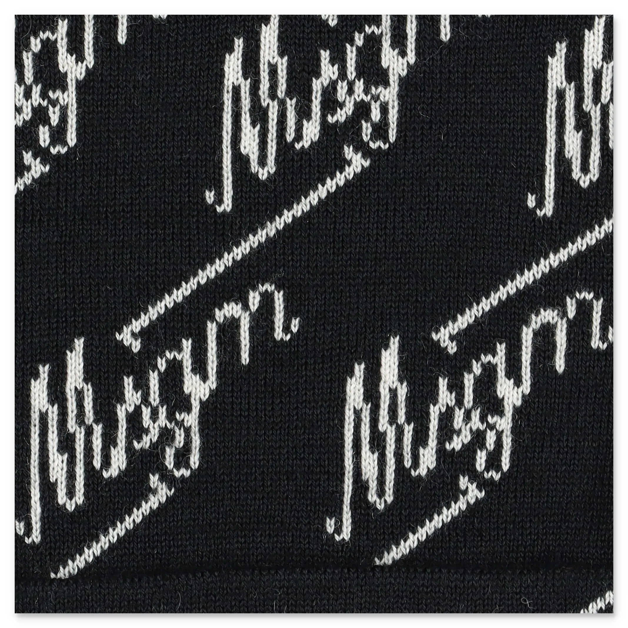 MSGM Kids Logo Intarsia Beanie
