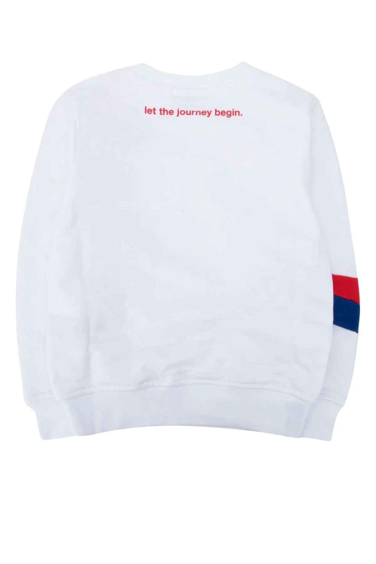 MSGM Kids Logo Print Crewneck Sweatshirt