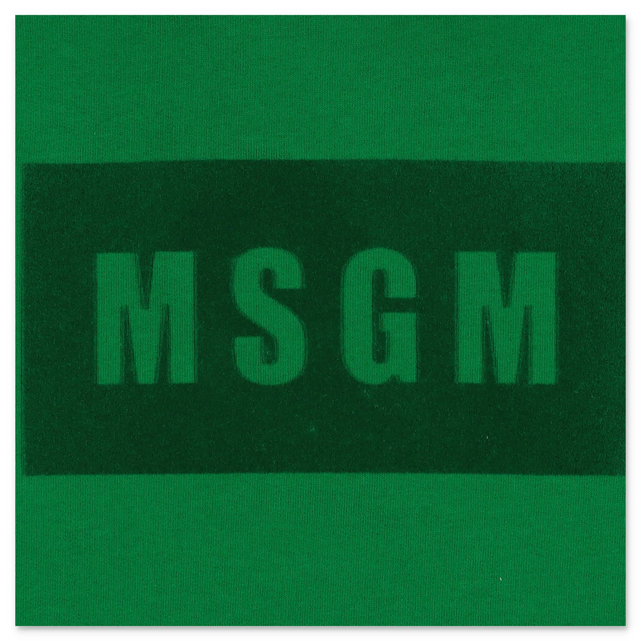 MSGM Kids Logo Print Crewneck Sweatshirt