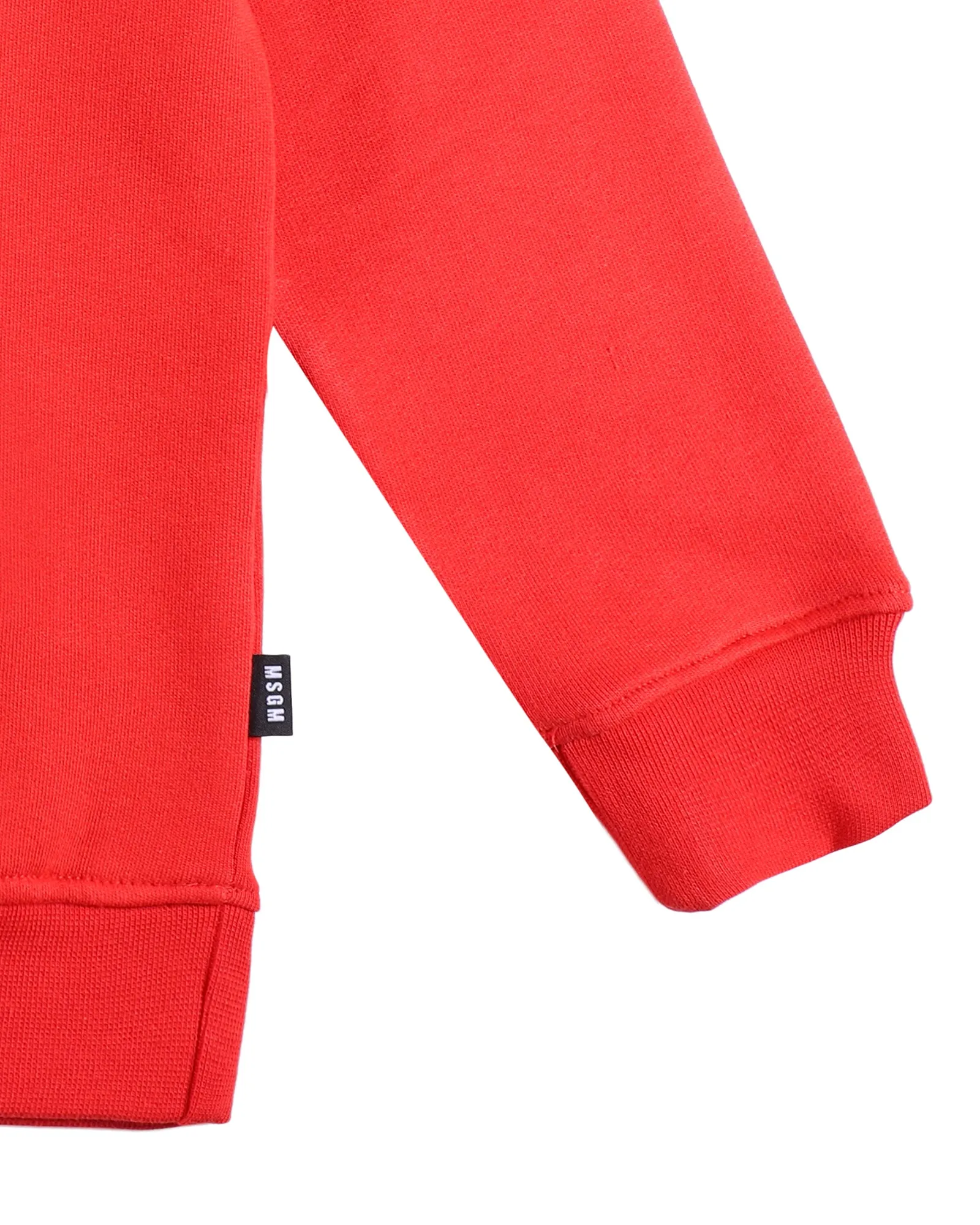 MSGM Kids Logo Print Crewneck Sweatshirt