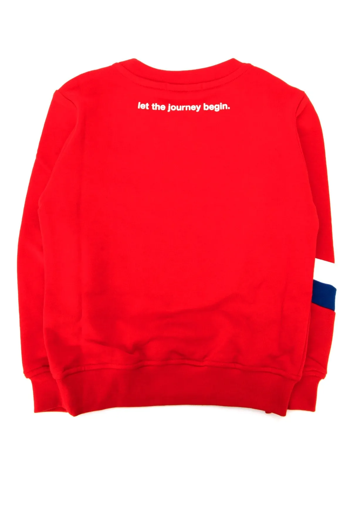 MSGM Kids Logo Print Crewneck Sweatshirt