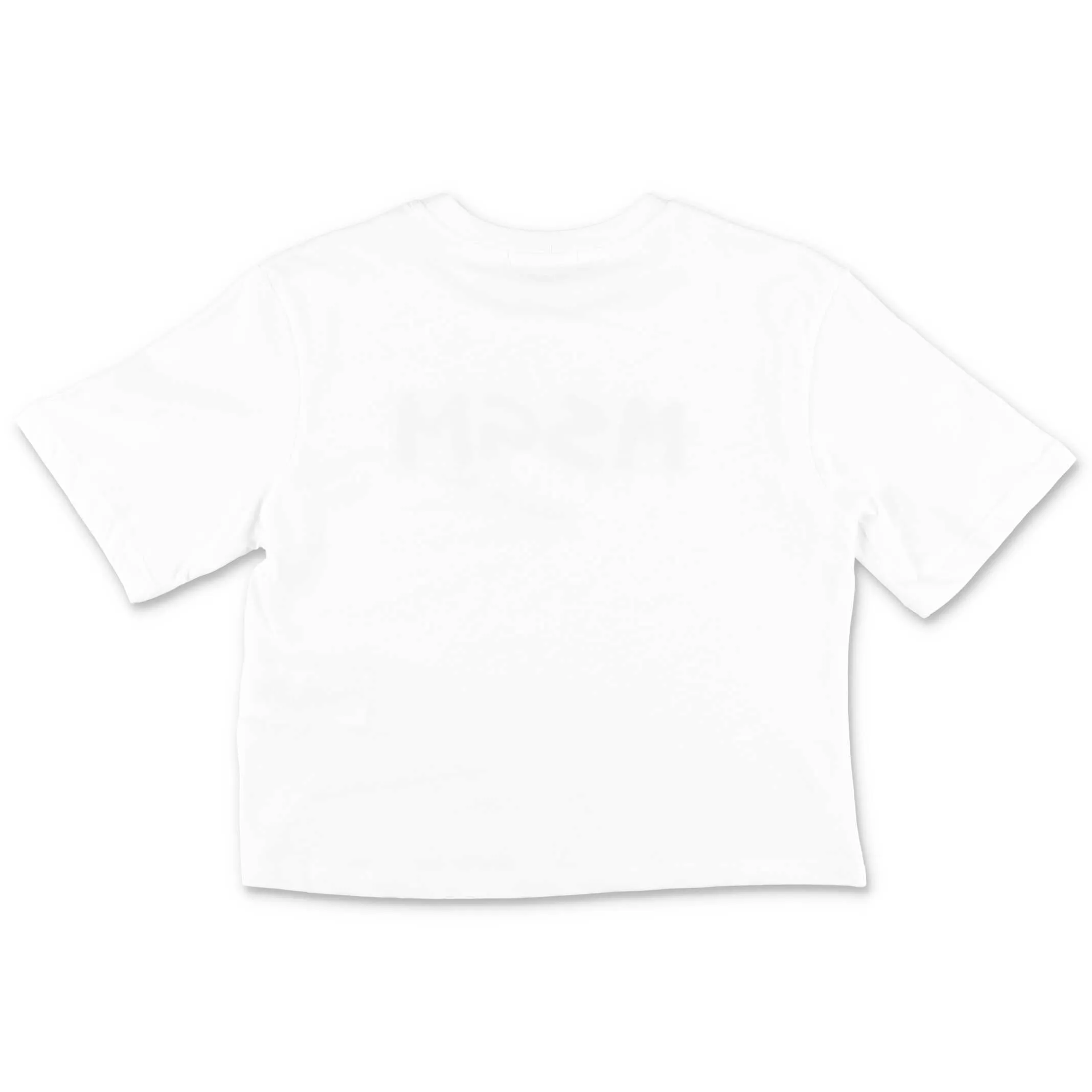 MSGM Kids Logo Print Crewneck T-Shirt