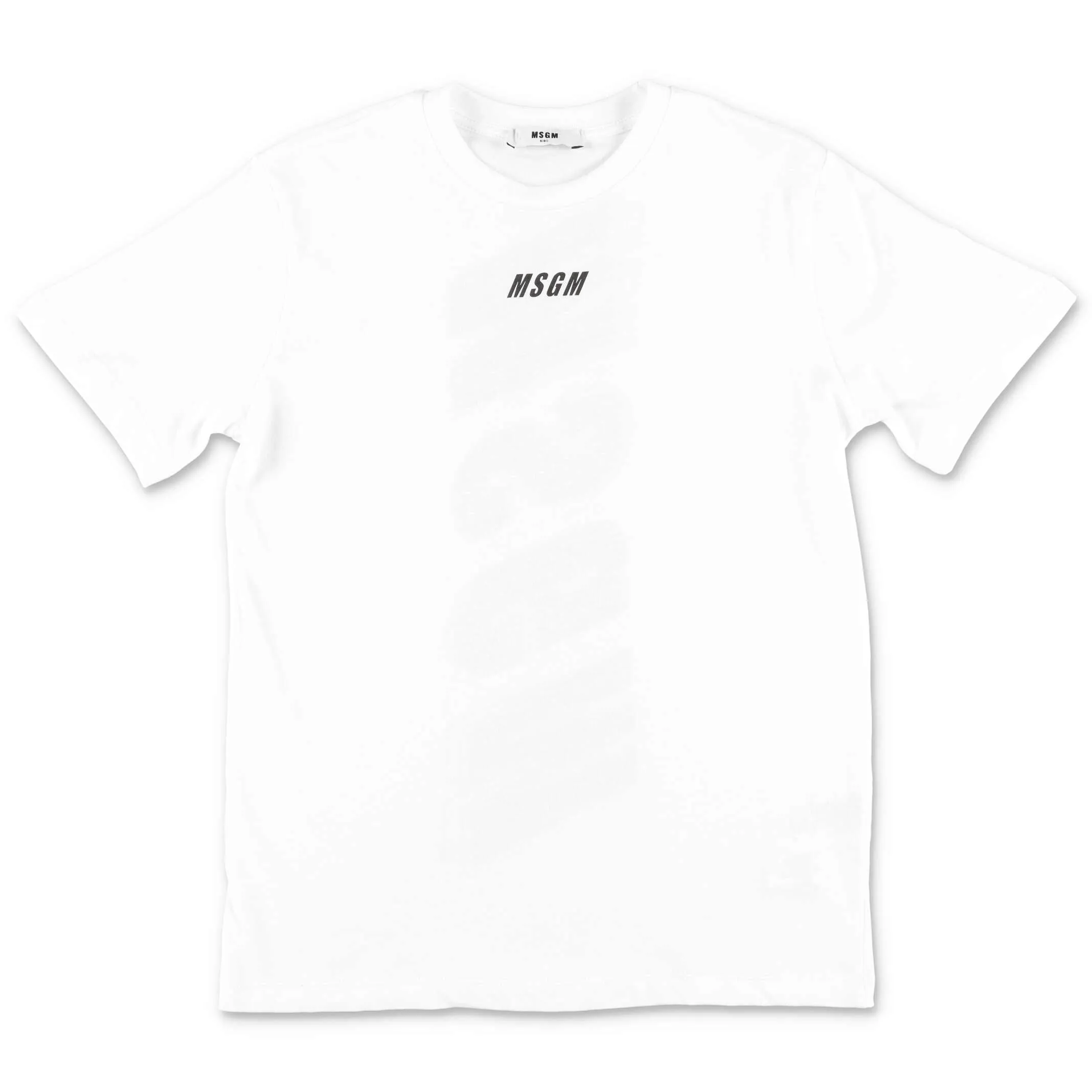 MSGM Kids Logo Print Crewneck T-Shirt