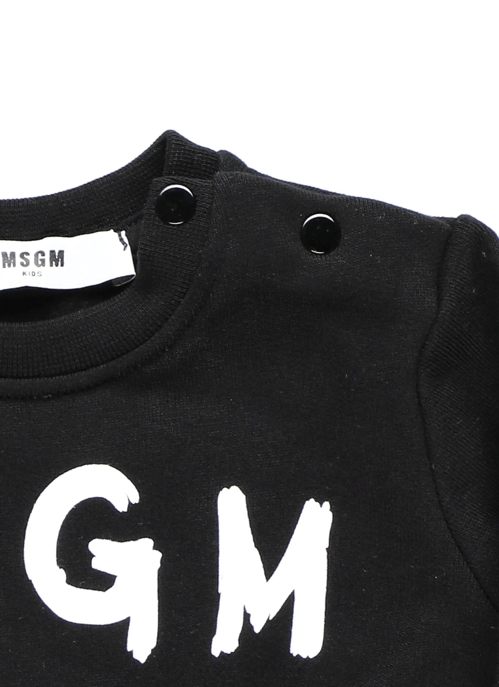 MSGM Kids Logo Print Drawstring Waist Dress